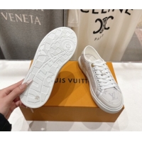 Most Popular Louis Vuitton LV x TM LV Lagoon Sneakers in Monogram Canvas and Red Cherry White 2026 1AHKYU