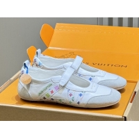 Pretty Style Louis Vuitton LV Sneakerina Mary Jane 1AJPFA White 2026