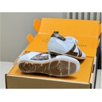 Luxurious Louis Vuitton LV Sneakerina Mary Jane 1AJPFA Monogram/White 2026