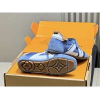 Low Price Louis Vuitton LV Sneakerina Mary Jane 1AJOZK Blue 2026