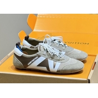 Perfect Louis Vuitton LV Sneakerina 1AJJXW Brown/Beige 2026