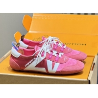 Discount Louis Vuitton LV Sneakerina 1AJJXG Rose 2026