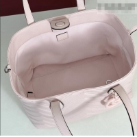 New Fashion Gucci GG Marmont Medium Tote Bag in Matelassé Chevron Nappa Leather 855279 Pink 2026