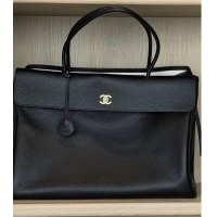 New Fashion Chanel Grained Calfskin Large Shopping Bag AS6289 Black/Gold 2026