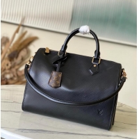 Top Quality Louis Vuitton Epi leather Speedy Soft 30 M25671 Black