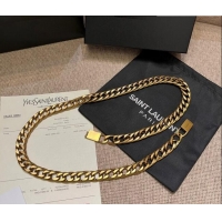 Luxury Cheap Saint Laurent Gold-Tone Chain Belt Y0618 2025