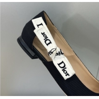 Charming Dior J'Adior Ballets Flat in Technical Fabric Black 2026 DR030201