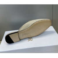 Purchase Dior Baby Bow Mules in Suede Beige 2026 DR030202