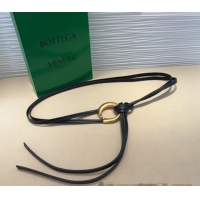 Good Product Bottega Veneta Sardine Calfskin Waist Belt 2011025 Black 2025