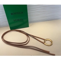 Top Quality Bottega Veneta Sardine Calfskin Waist Belt 2011025 Brown 2025