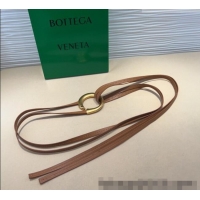 Top Quality Bottega Veneta Sardine Calfskin Waist Belt 2011025 Brown 2025
