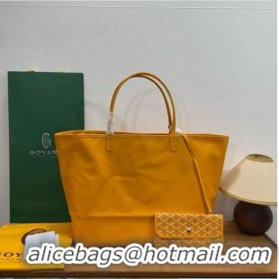 Pretty Style Goyard Original Anjou Reversible Bag GM 2399 Yellow