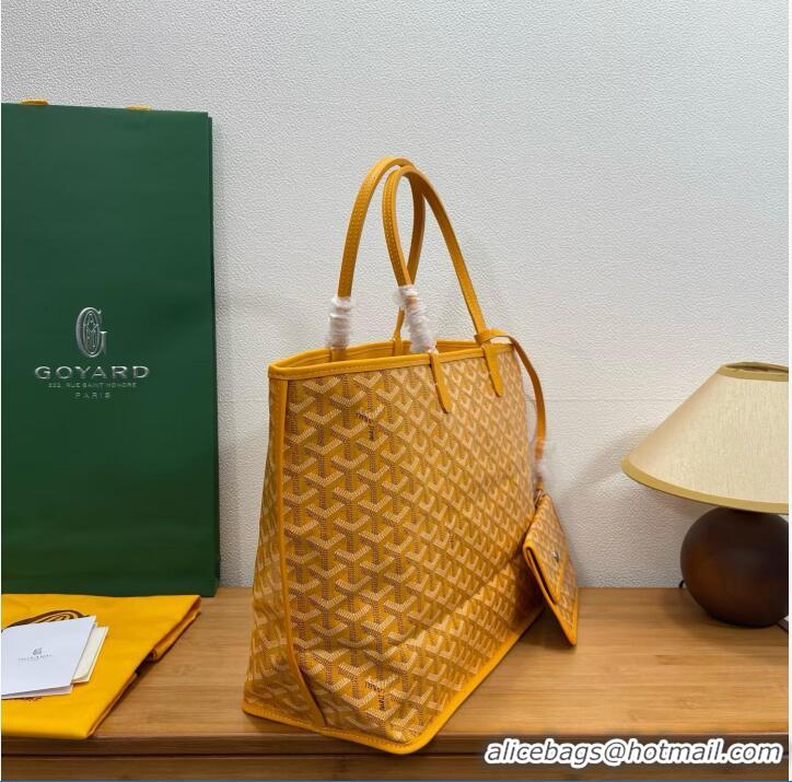 Pretty Style Goyard Original Anjou Reversible Bag GM 2399 Yellow