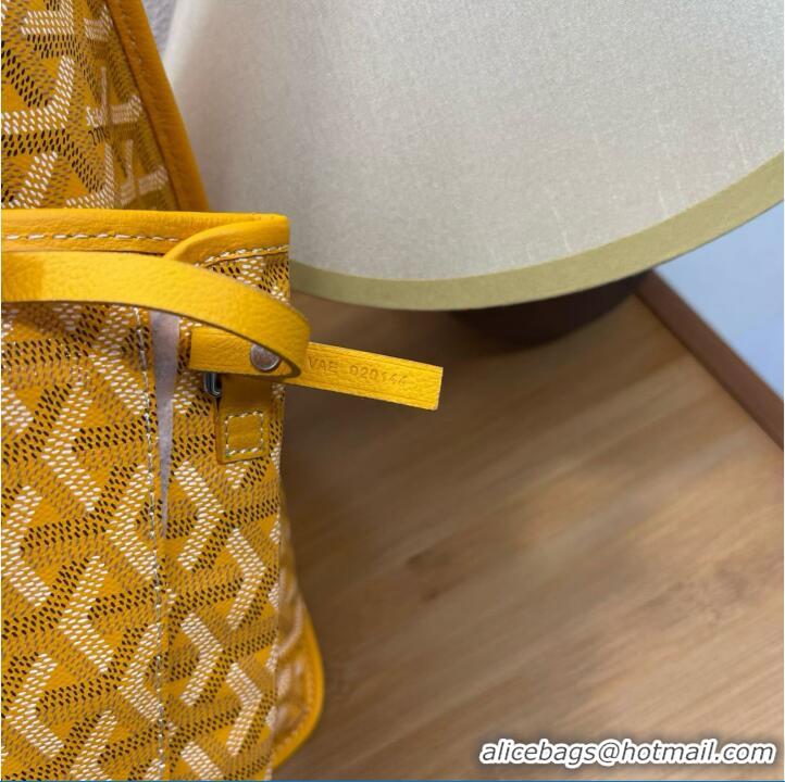 Pretty Style Goyard Original Anjou Reversible Bag GM 2399 Yellow