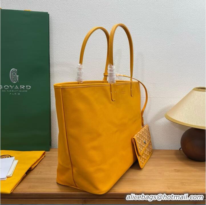 Pretty Style Goyard Original Anjou Reversible Bag GM 2399 Yellow