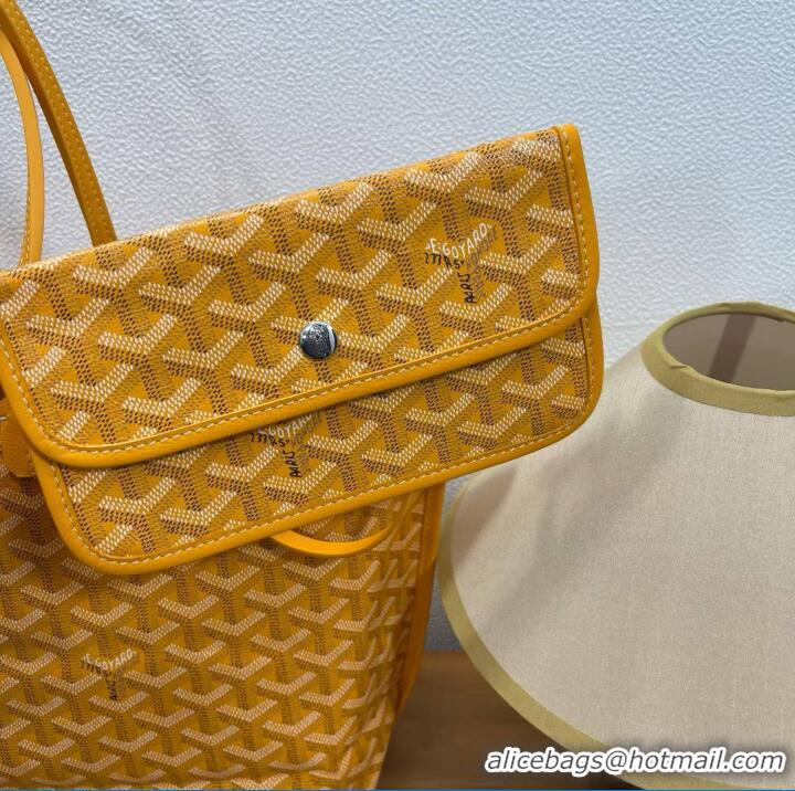 Pretty Style Goyard Original Anjou Reversible Bag GM 2399 Yellow