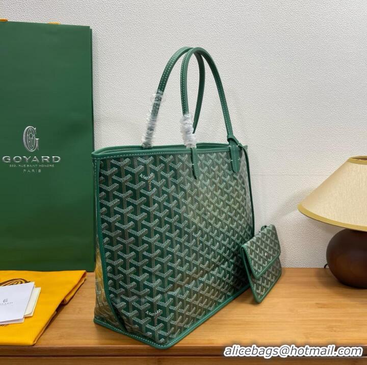 Famous Brand Goyard Original Anjou Reversible Bag GM 2399 Green