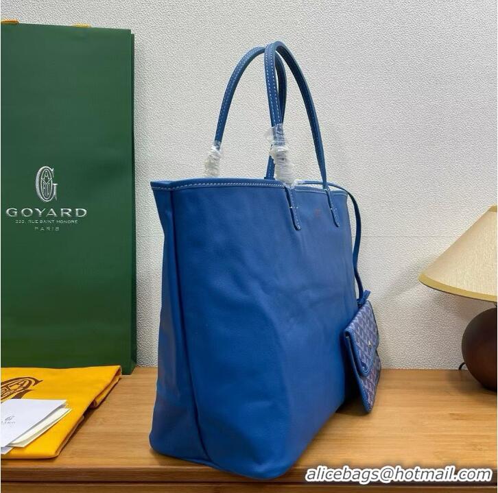 Promotional Goyard Original Anjou Reversible Bag GM 2399 Light Blue