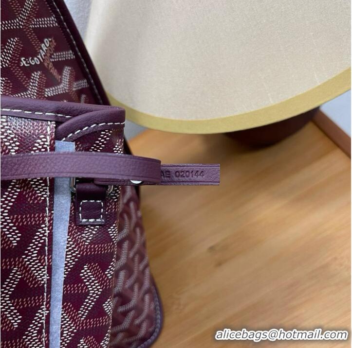 Trendy Design Goyard Original Anjou Reversible Bag GM 2399 Burgundy