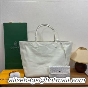 Low Cost Goyard Original Anjou Reversible Bag GM 2399 White