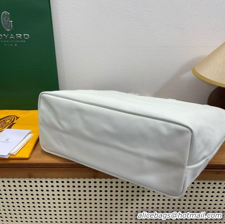 Low Cost Goyard Original Anjou Reversible Bag GM 2399 White