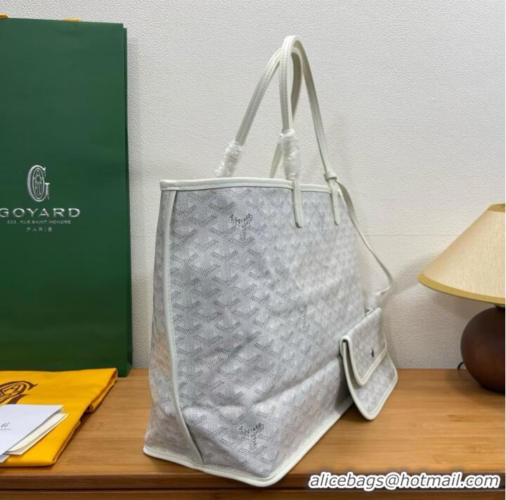 Low Cost Goyard Original Anjou Reversible Bag GM 2399 White