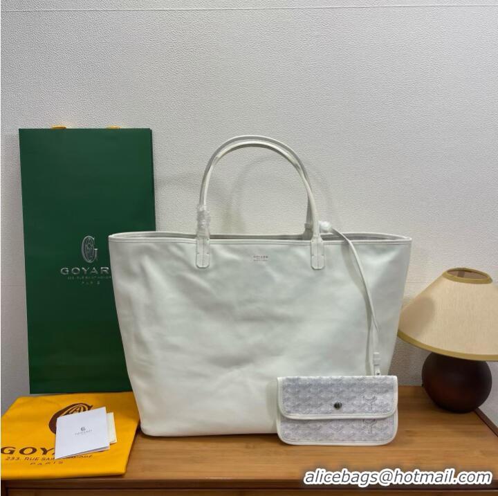 Low Cost Goyard Original Anjou Reversible Bag GM 2399 White