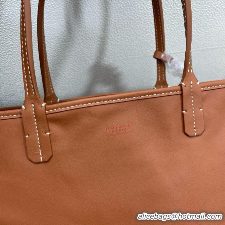 Popular Goyard Original Anjou Reversible Bag GM 2399 Black And Tan