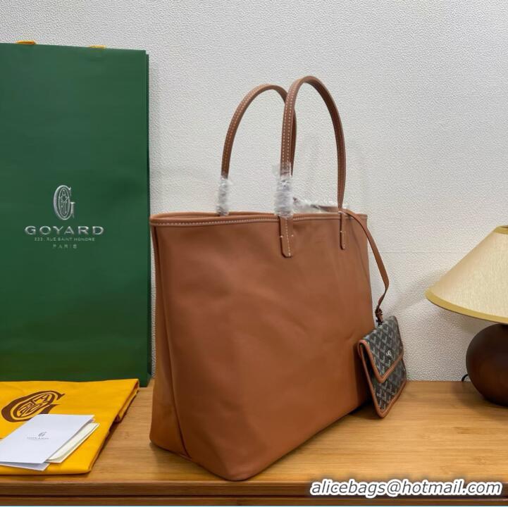 Popular Goyard Original Anjou Reversible Bag GM 2399 Black And Tan