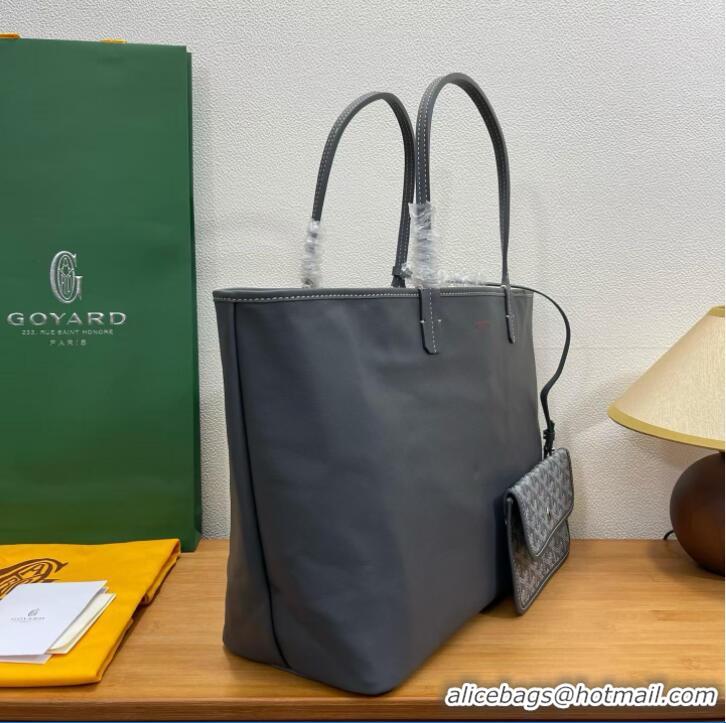 Luxurious Goyard Original Anjou Reversible Bag GM 2399 Dark Grey