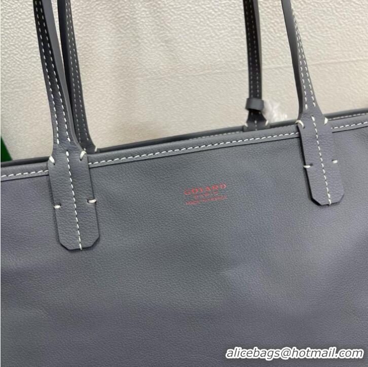 Luxurious Goyard Original Anjou Reversible Bag GM 2399 Dark Grey
