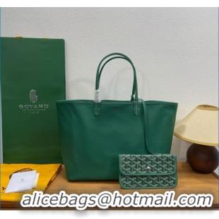 Good Taste Goyard Original Anjou Reversible Bag PM 2399 Green