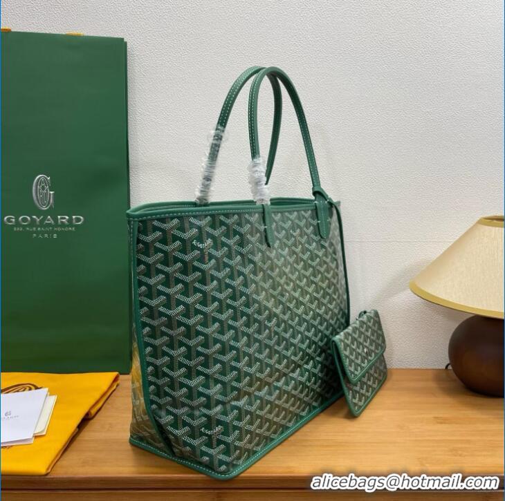 Good Taste Goyard Original Anjou Reversible Bag PM 2399 Green
