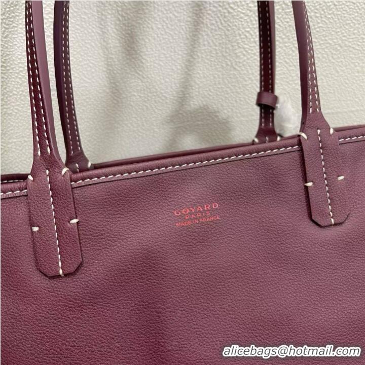 Buy Cheapest Goyard Original Anjou Reversible Bag PM 2399 Burgundy