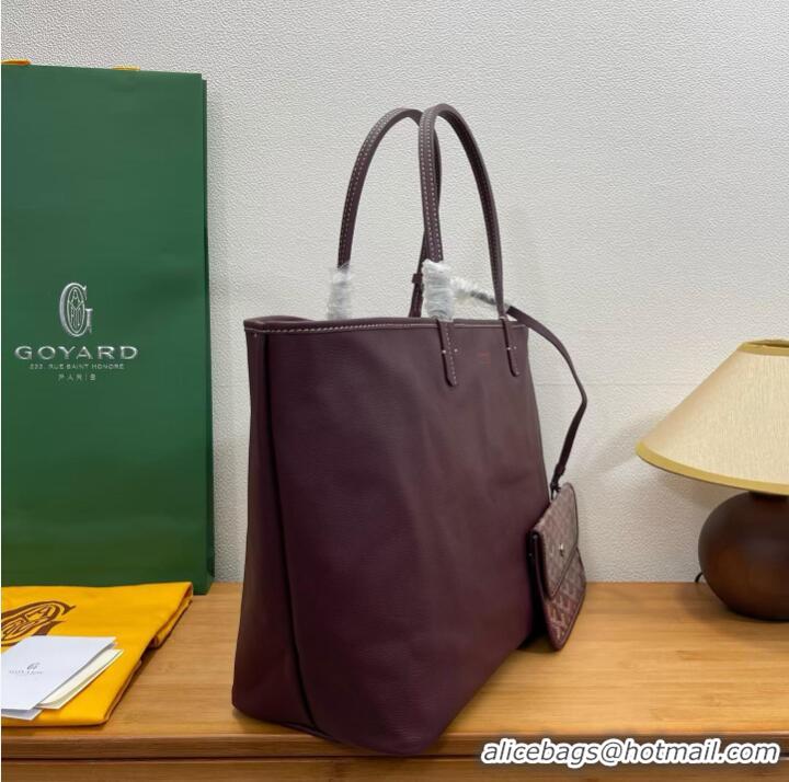 Buy Cheapest Goyard Original Anjou Reversible Bag PM 2399 Burgundy