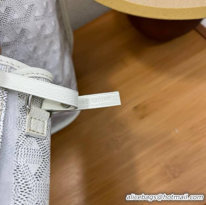 Inexpensive Goyard Original Anjou Reversible Bag PM 2399 White