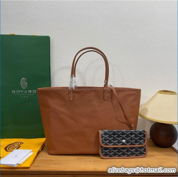 Super Quality Goyard Original Anjou Reversible Bag PM 2399 Black And Tan