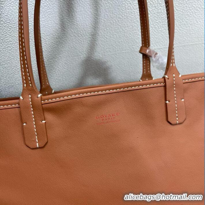 Super Quality Goyard Original Anjou Reversible Bag PM 2399 Black And Tan