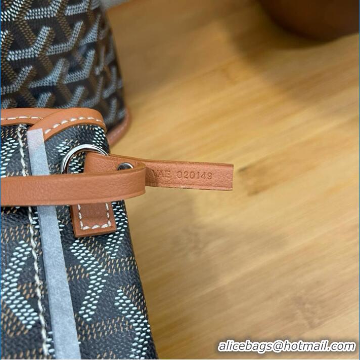 Super Quality Goyard Original Anjou Reversible Bag PM 2399 Black And Tan