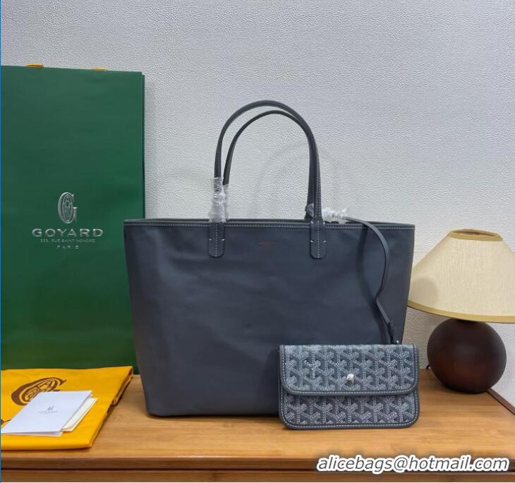 Famous Brand Goyard Original Anjou Reversible Bag PM 2399 Dark Grey