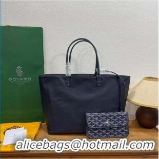 ​Best Discount Goyard Original Anjou Reversible Bag PM 2399 Navy Blue