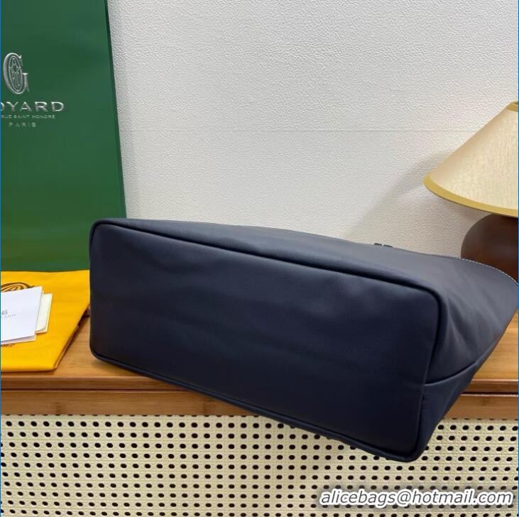 ​Best Discount Goyard Original Anjou Reversible Bag PM 2399 Navy Blue
