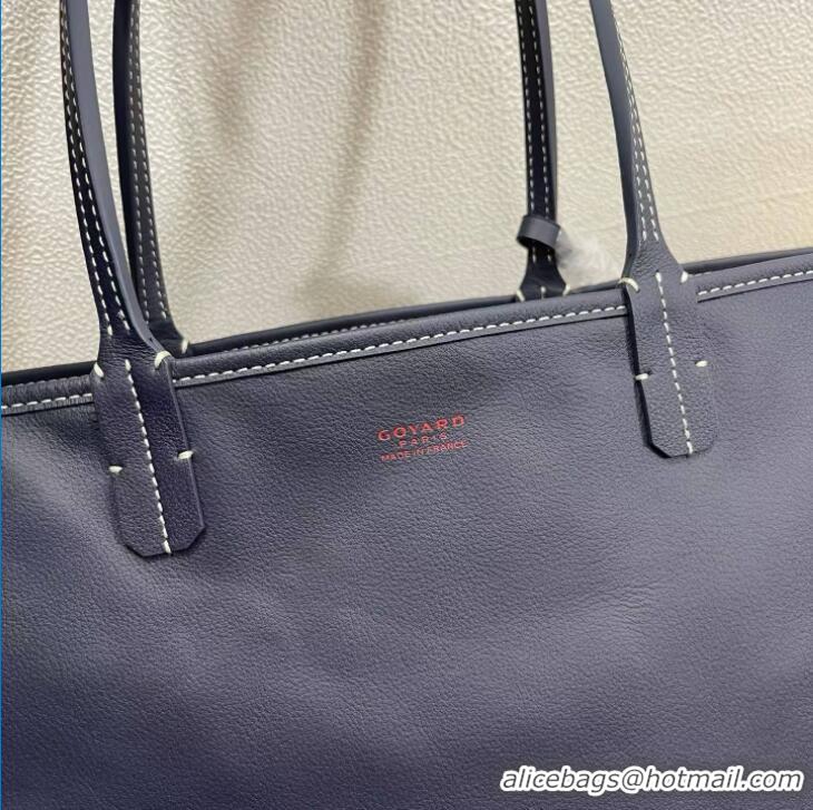 ​Best Discount Goyard Original Anjou Reversible Bag PM 2399 Navy Blue