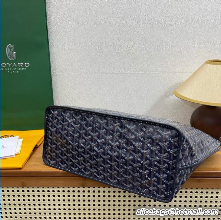 ​Best Discount Goyard Original Anjou Reversible Bag PM 2399 Navy Blue