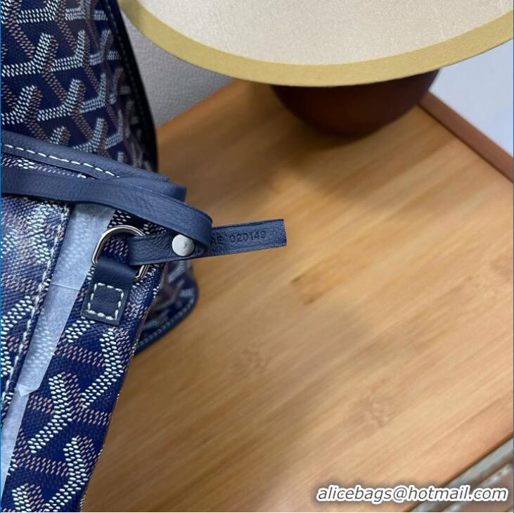 ​Best Discount Goyard Original Anjou Reversible Bag PM 2399 Navy Blue