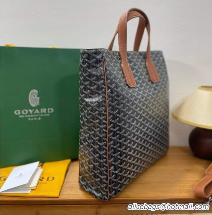 Buy Cheap Goyard Voltaire Messenger Bags And Totes 8977 Black And Tan