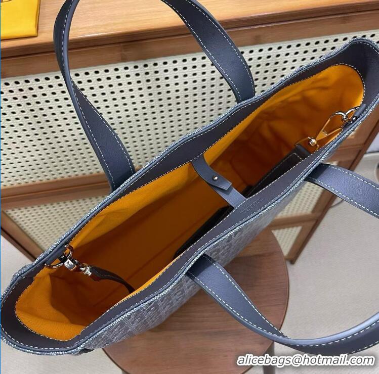 Design Promotion Goyard Voltaire Messenger Bags And Totes 8977 Dark Grey