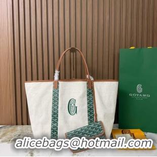 Shop Discount Goyard Anjou St Louis Pertuis Tote Bag GM 2159 Green