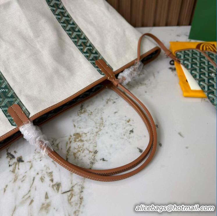 Shop Discount Goyard Anjou St Louis Pertuis Tote Bag GM 2159 Green