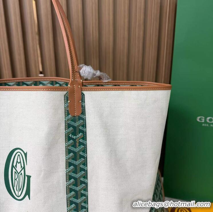 Shop Discount Goyard Anjou St Louis Pertuis Tote Bag GM 2159 Green